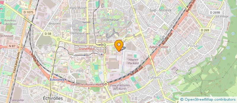 localisation de l'entreprise FIDUCIAIRE FEYEL  EYBENS