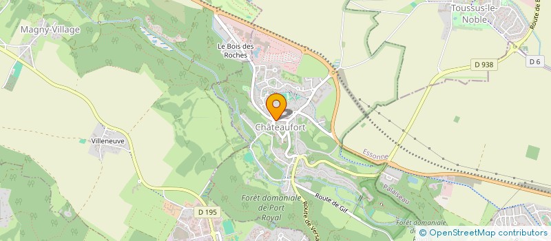 localisation de l'entreprise FIDUCIAIRE FRANCAISE DE GESTION ET DE   CONSEIL à CHATEAUFORT