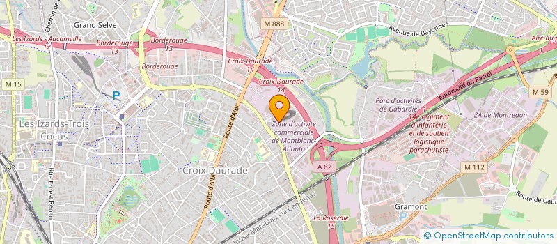 localisation de l'entreprise FIDUCIAIRE HERMES  TOULOUSE