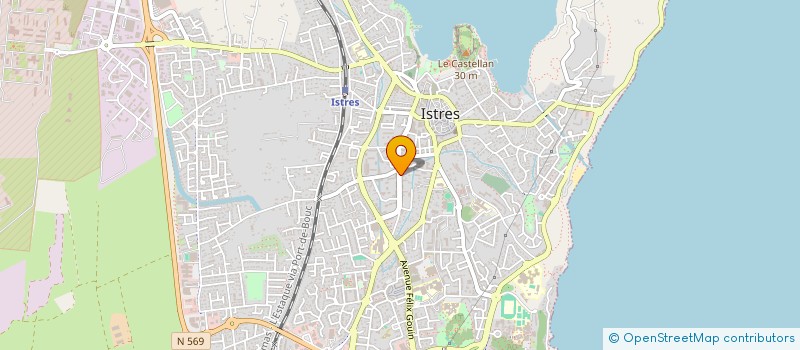 localisation de l'entreprise FIDUCIAIRE ISTREENNE EXPERTISE COMPTABLE  ISTRES