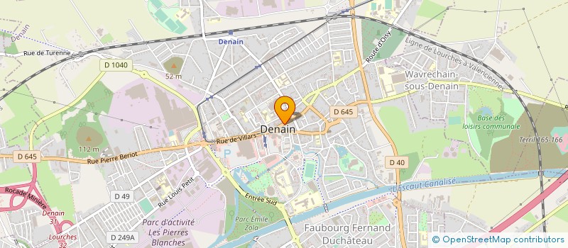 localisation de l'entreprise FIDUCIAIRE JMB à DENAIN