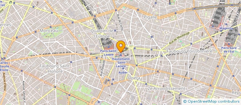 localisation de l'entreprise FIDUCIAIRE LEON CONSTANTIN  PARIS