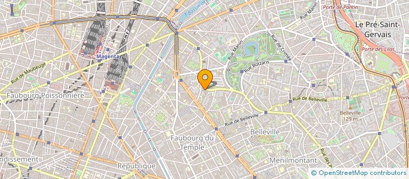 localisation de l'entreprise FIDUCIAIRE MARCEAU  PARIS