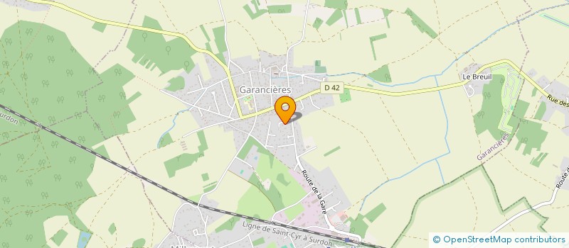 localisation de l'entreprise FIDUCIAIRE PARIS ILE DE FRANCE  GARANCIERES