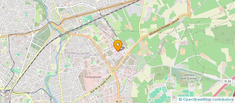 localisation de l'entreprise FIDUCIAIRE PARISIENNE DE GESTION IMMOBILIERE à CASTELNAU-LE-LEZ
