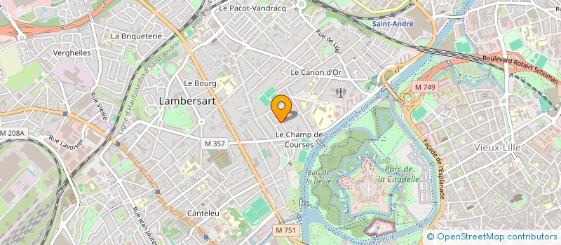 localisation de l'entreprise FIDUCIAIRE PEREIRE à LAMBERSART