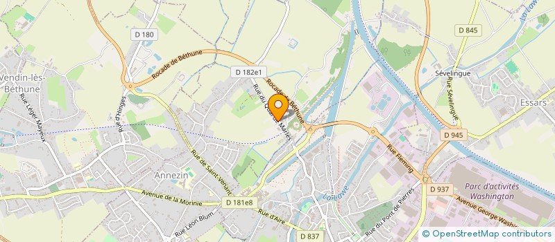 localisation de l'entreprise FIDUCIAIRE PHILIPPE CHOTEAU à VILLENEUVE-D'ASCQ