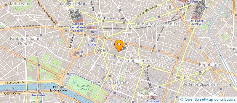 localisation de l'entreprise FIDUCIAIRE REVISION D'ORGANISATION COMPT à PARIS