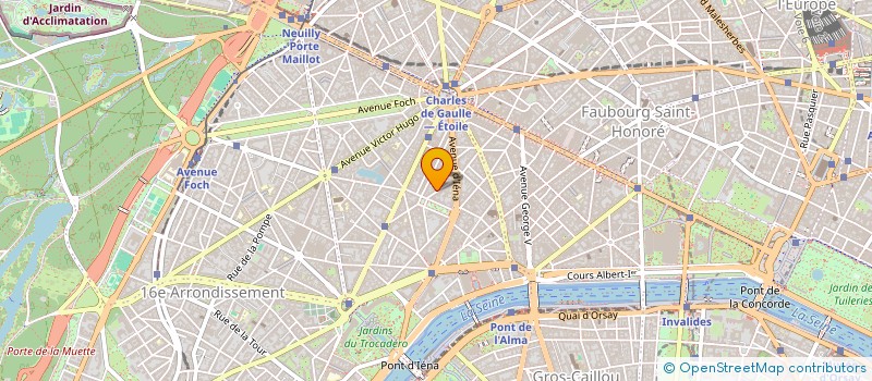 localisation de l'entreprise FIDUCIE ALPHA  PARIS