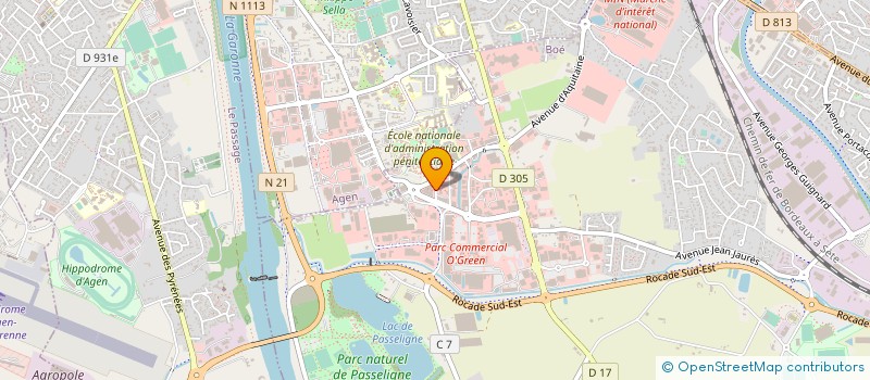 localisation de l'entreprise FIDUCIE CONSULTANTS BOE à BOE