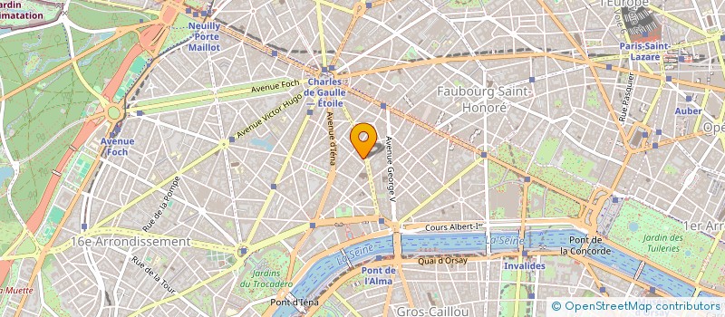 localisation de l'entreprise FIDUCIE GENESIS  PARIS