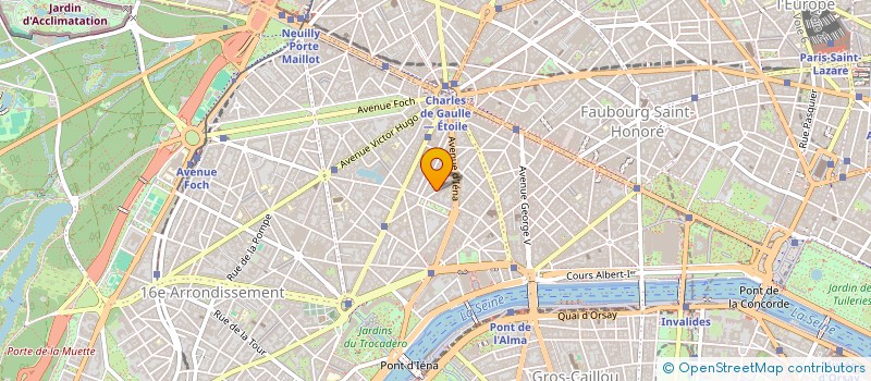 localisation de l'entreprise FIDUCIE JINVEST 2024  PARIS