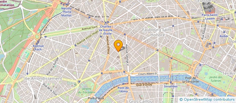 localisation de l'entreprise FIDUCIE PASCAL  PARIS