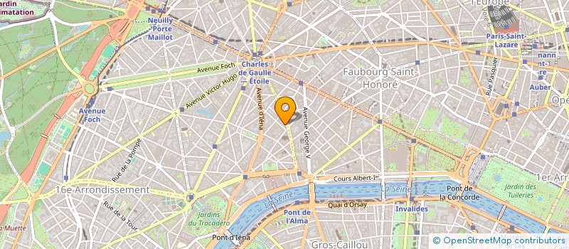 localisation de l'entreprise FIDUCIE SENSIBILITES  PARIS