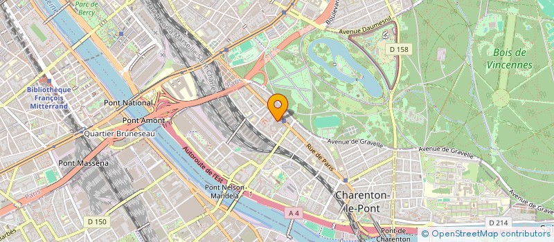 localisation de l'entreprise FIDUCIE SURETE FIDUCILISSES  CHARENTON-LE-PONT