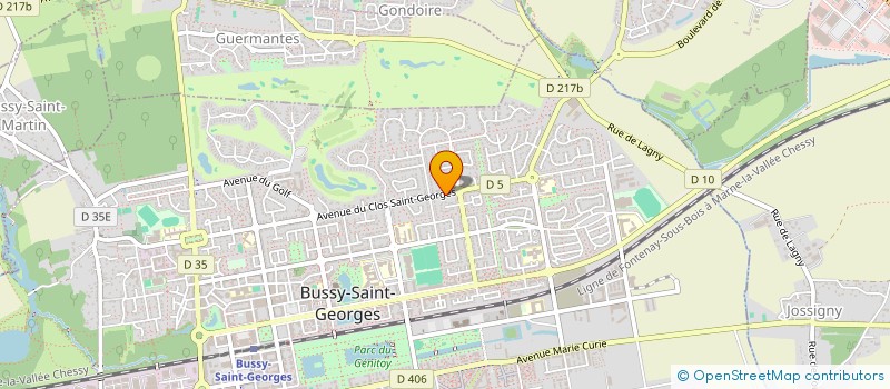 localisation de l'entreprise FIDUCIS CAPITAL HOLDINGS  BUSSY-SAINT-GEORGES