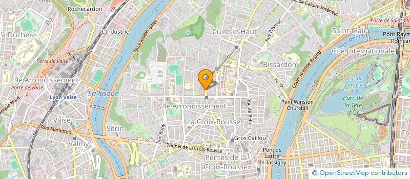 localisation de l'entreprise FIDULY EST  LYON