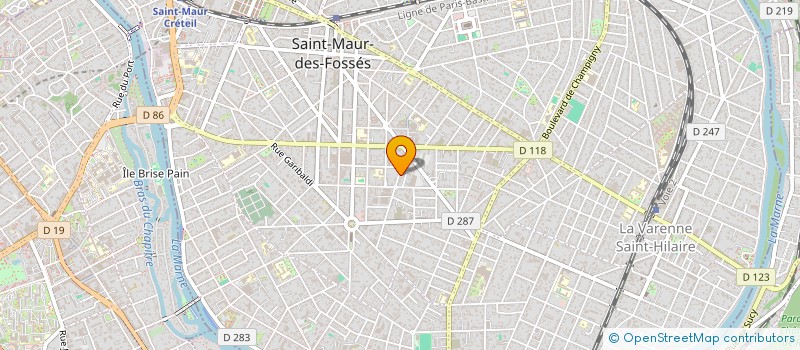 localisation de l'entreprise FIDUTIO à SAINT-MAUR-DES-FOSSES
