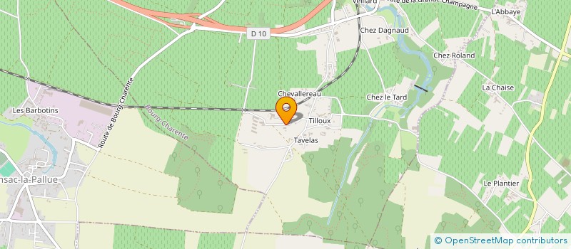 localisation de l'entreprise FIEF DE TILLOUX à BOURG-CHARENTE