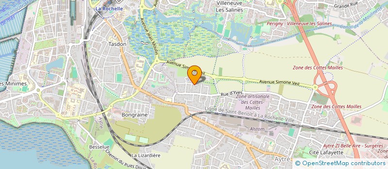 localisation de l'entreprise FIEF DU PAS SAUNIER  AYTRE