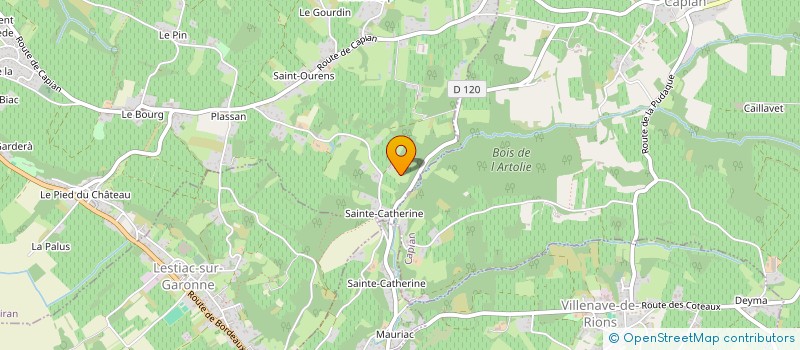 localisation de l'entreprise FIEL  LANGOIRAN