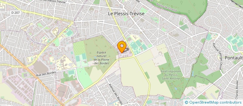 localisation de l'entreprise FIEL PAVAGE à LE PLESSIS-TREVISE