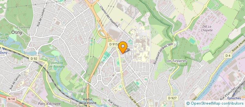 localisation de l'entreprise FIELCOM INTERNATIONAL à PONTOISE