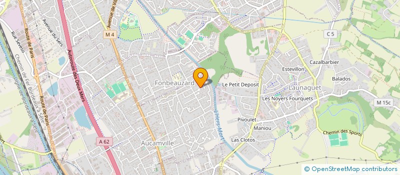 localisation de l'entreprise FIELD ACTION à AUCAMVILLE