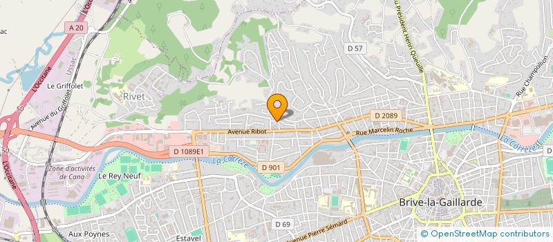 localisation de l'entreprise FIELD AND SON  BRIVE-LA-GAILLARDE