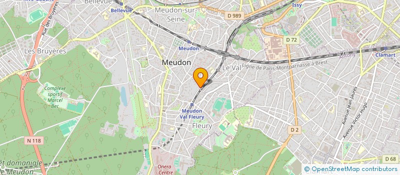 localisation de l'entreprise FIELD IMAGING à MEUDON