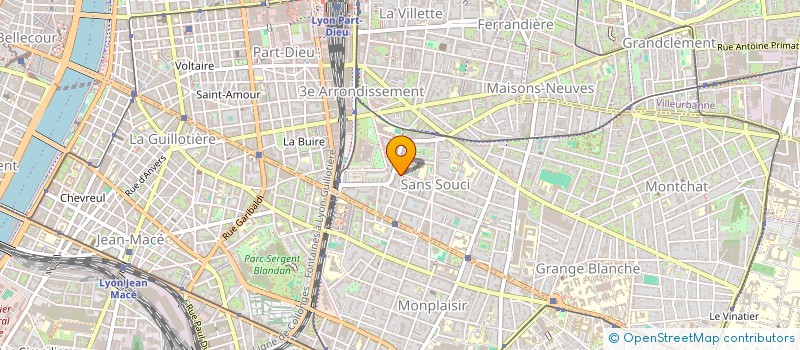 localisation de l'entreprise FIELD OF DREAMS  LYON