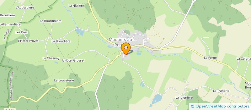 localisation de l'entreprise FIELD PEOPLE à MOUTIERS-AU-PERCHE