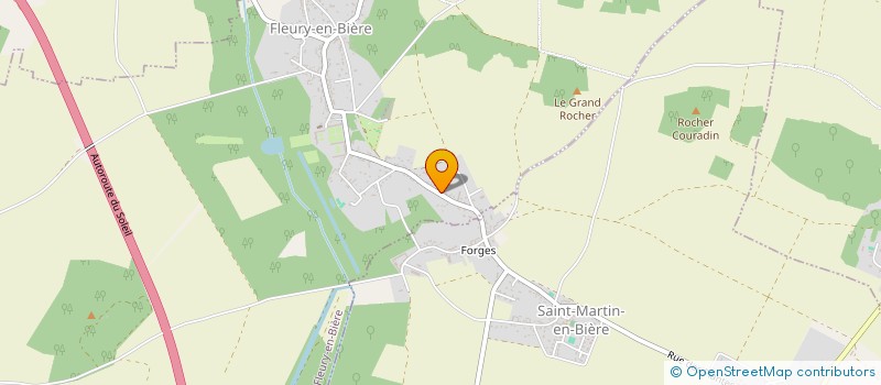 localisation de l'entreprise FIELD PROJECTS à FLEURY-EN-BIERE