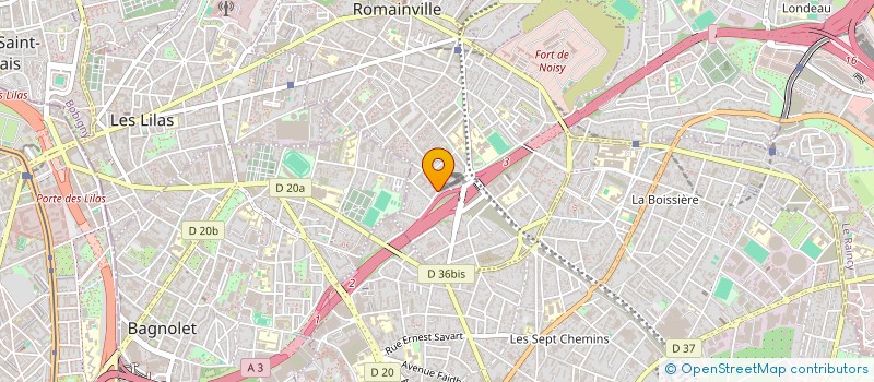 localisation de l'entreprise FIELD ROMAIN à ROMAINVILLE