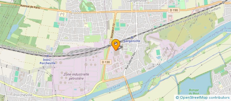 localisation de l'entreprise FIELDFLEX EUROPE à GARGENVILLE