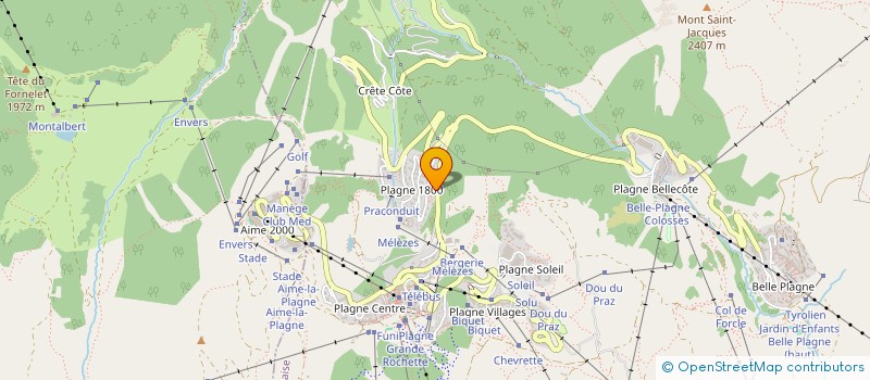 localisation de l'entreprise FIELDING  LA PLAGNE TARENTAISE