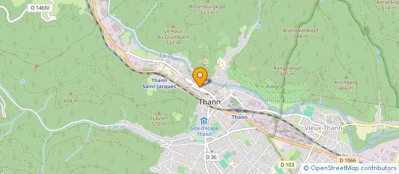 localisation de l'entreprise FIEMUT à THANN