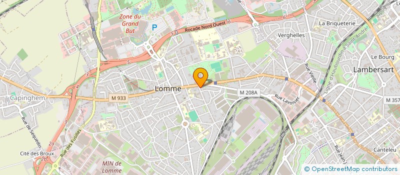 localisation de l'entreprise FIENGO à LILLE