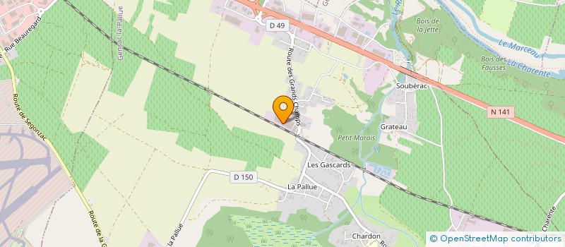 localisation de l'entreprise FIENGO INVEST  SEGONZAC