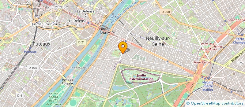 localisation de l'entreprise FIER.E D'ETRE ENTREPRENEUR.E à NEUILLY-SUR-SEINE