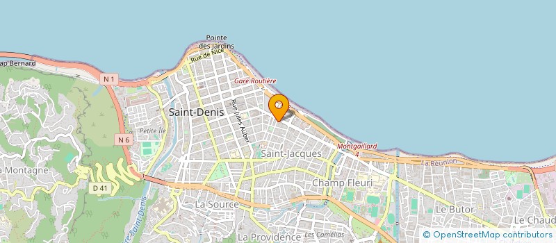 localisation de l'entreprise FIER'KREOL974 à SAINT-DENIS