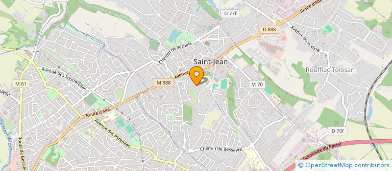localisation de l'entreprise FIERPUL à ST JEAN