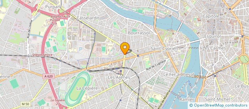 localisation de l'entreprise FIERRO GLEYSES LMNP à TOULOUSE