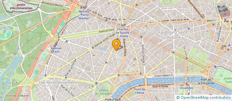 localisation de l'entreprise FIERS D'ETRE ARTISANS - ASSOCIATION NATIONALE  PARIS