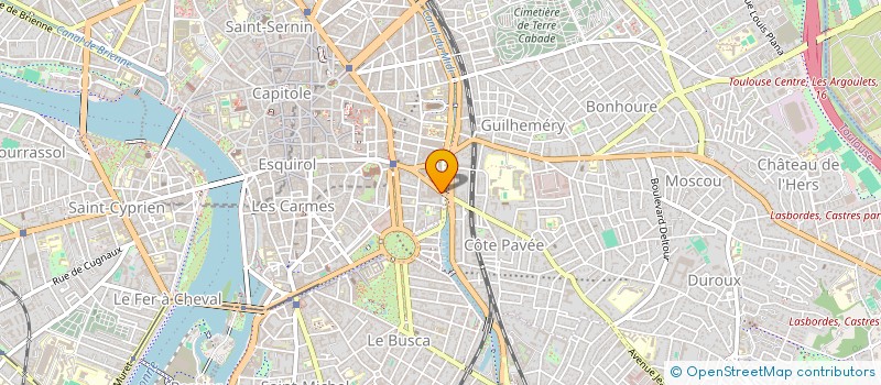 localisation de l'entreprise FIERTES OCCITANIE PYRENEES MEDITERRANEE à TOULOUSE