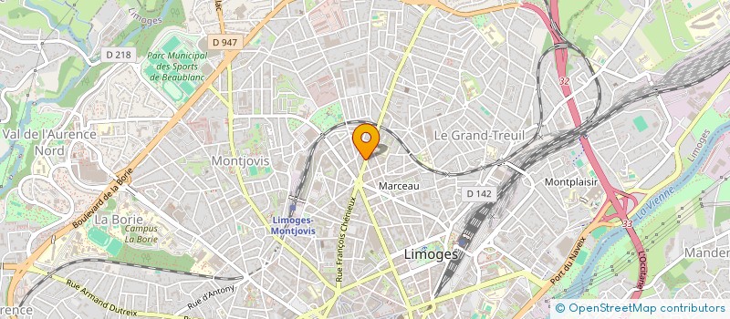 localisation de l'entreprise FIEST'APERO à LIMOGES