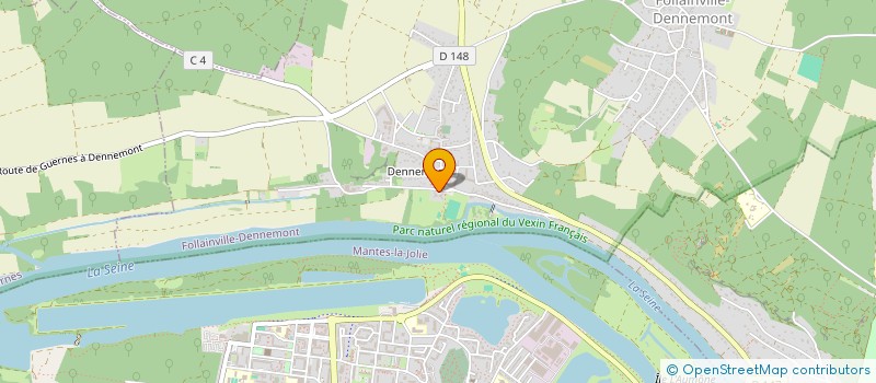 localisation de l'entreprise FIEST'HARMONY  FOLLAINVILLE-DENNEMONT