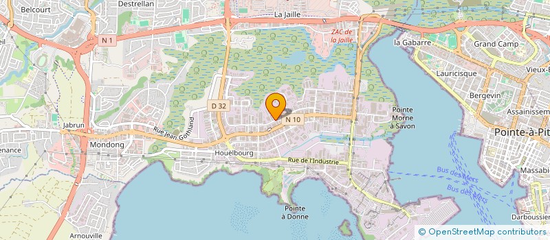 localisation de l'entreprise FIESTA SUSHI  BAIE-MAHAULT