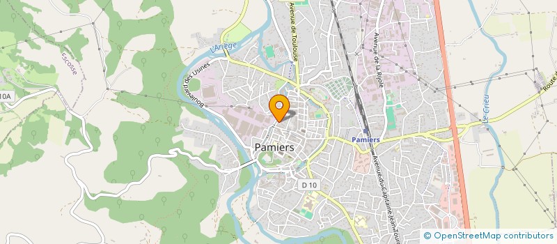 localisation de l'entreprise FIESTAKIDS à PAMIERS