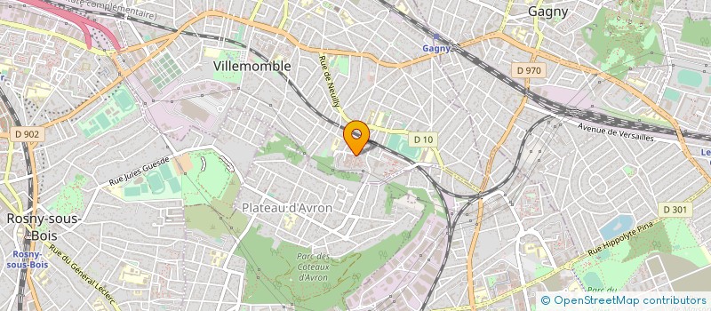 localisation de l'entreprise FIESTAMANIA à VILLEMOMBLE
